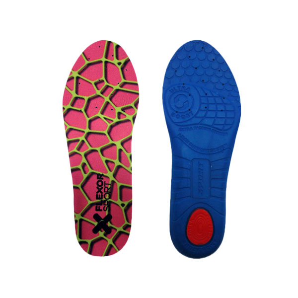 Flexor Sport Padel-Tennis fuchsia print Insoles