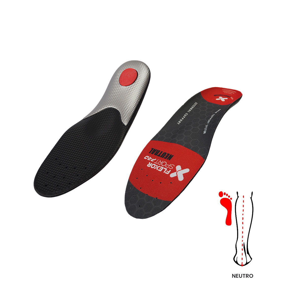 Insoles Flexor Sport Pro Trail-Running NEUTRAL - Image 4