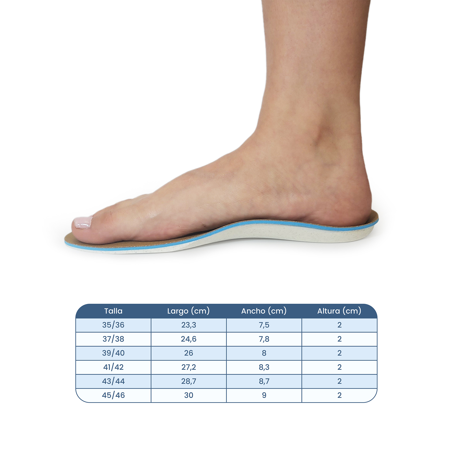 Metatarsalgia insoles based on ECO Latex - Image 4