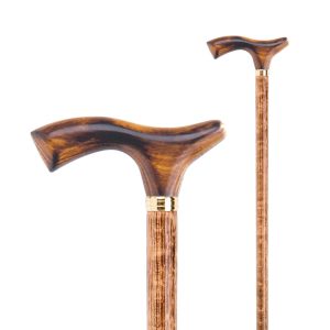 Classic cane. Beech wood stick and handle.