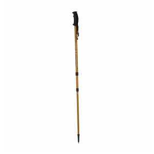 Golden walking stick for TREKKING and HIKING