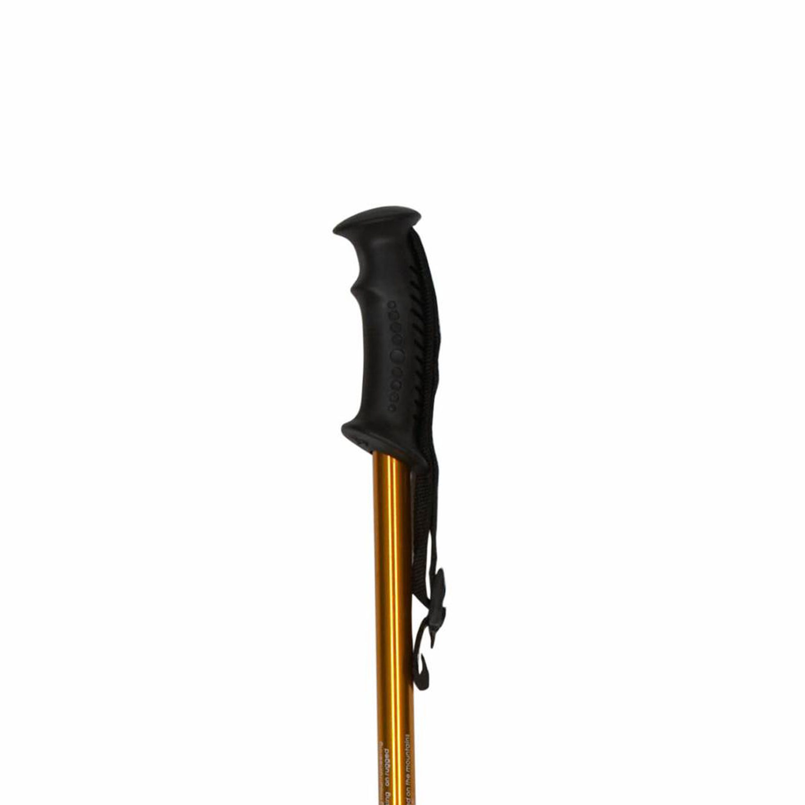 Golden walking stick for TREKKING and HIKING - Image 2