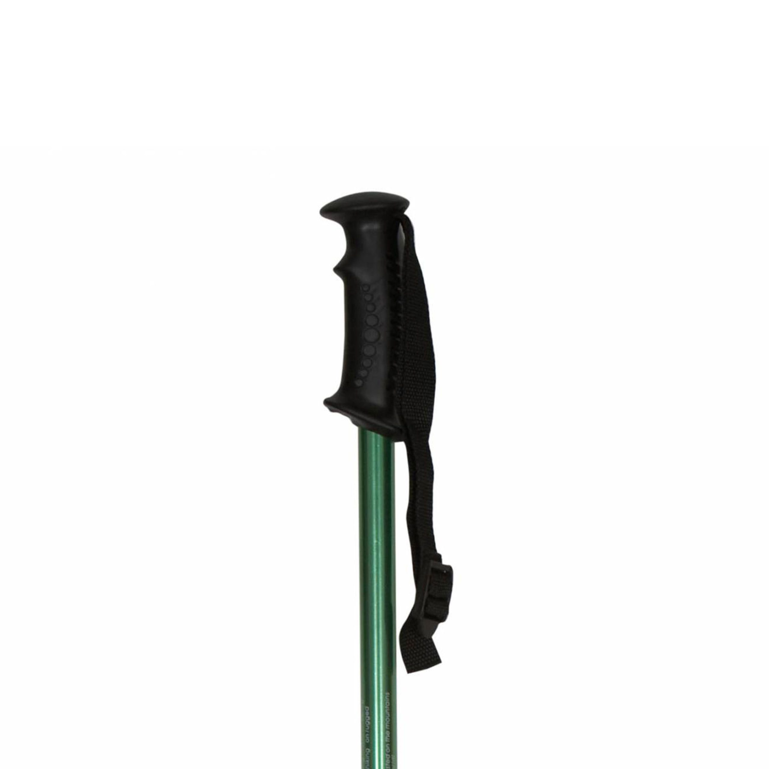 Green aluminium pole for TREKKING and HIKING - Image 2