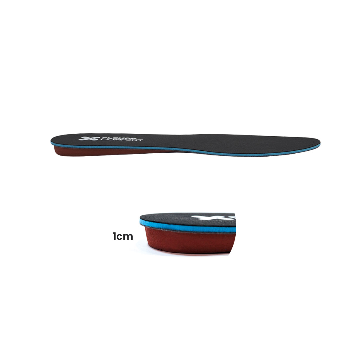 Left foot dysmetria insoles 1cm - Image 3