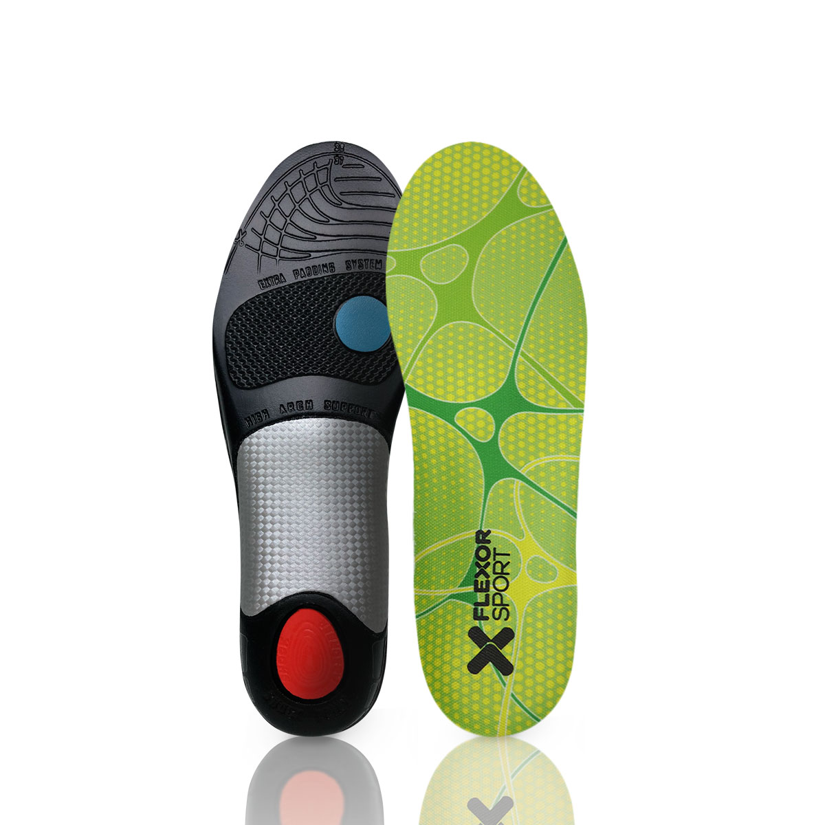 Plantilla Flexor Sport Running PRO verde
