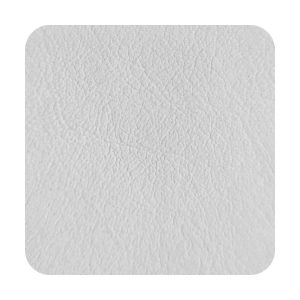 Ottico grain cowhide white leather