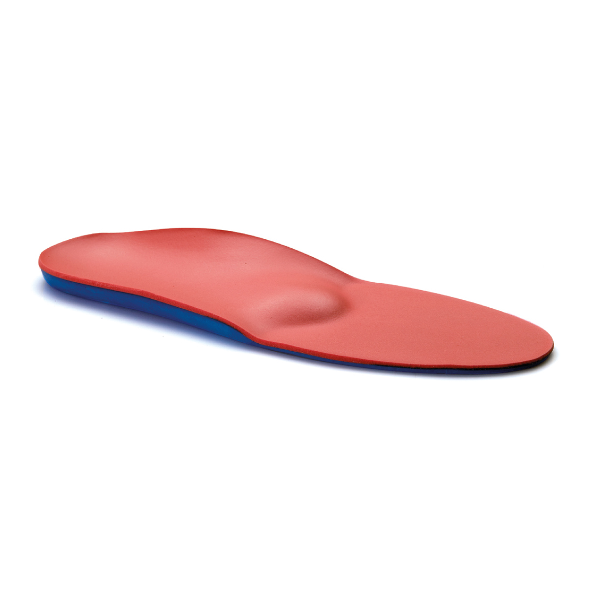 Flexible polyurethane and Poron plantar orthosis.