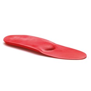 Latex orthopaedic insole for geriatrics, diabetic foot and sports.