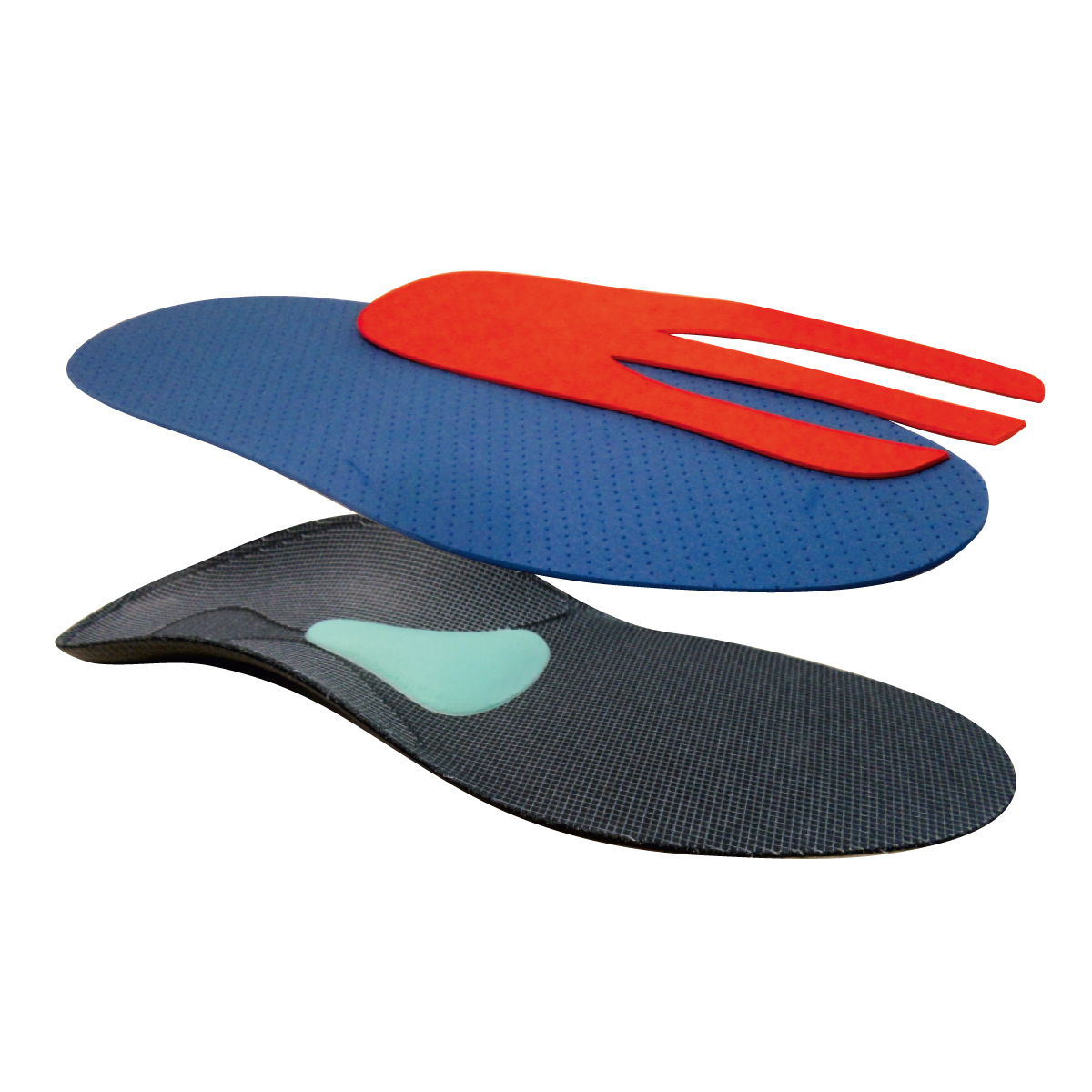 Resin insole kit for plantar fasciitis.