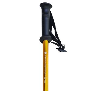 Technical shock-absorbing trekking cane engraved "Camino de Santiago"